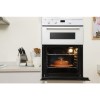GRADE A1 - Indesit FIMD23WHS Electric Built-in Double Oven - White