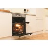 GRADE A1 - Indesit FIMU23IXS Electric Built-under Double Oven - Stainless Steel