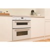 GRADE A1 - Indesit FIMU23WHS Electric Built-under Double Oven - White