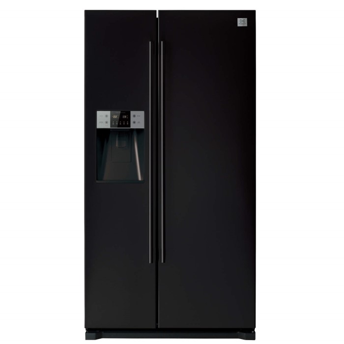 Daewoo FPNQ19DEB American Fridge Freezer With Nonplumbed Ice And Water