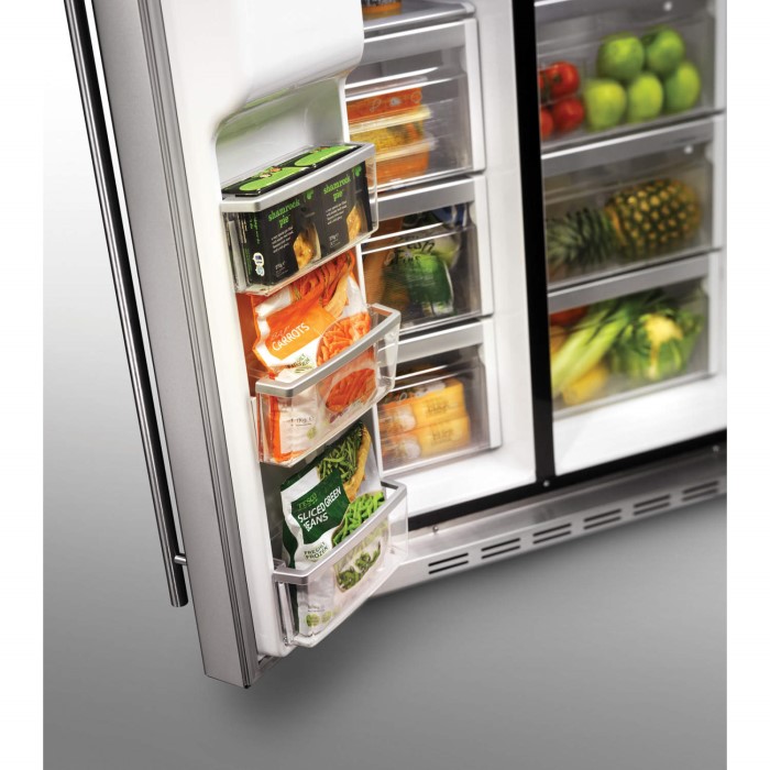 Falcon FSXS628SSC 44720 Stainless Steel American Fridge Freezer with