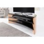 Alphason FW1400C-LO Finewoods Corner TV Stand for up to 60" TVs - Light Oak