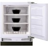 CDA FW381 60cm Wide Integrated Upright Under Counter Freezer - White