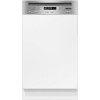 Miele G4720SCiclst 9 Place Semi-Integrated Slimline Dishwasher-CleanSteel