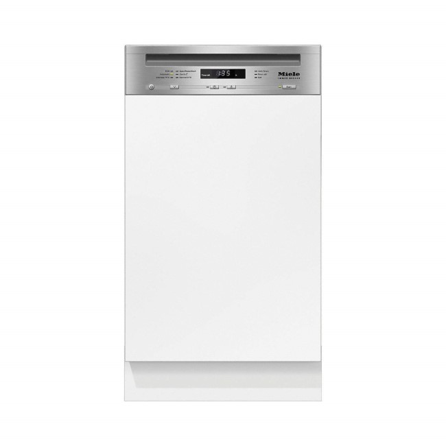 Miele G4720SCiclst 9 Place Semi-Integrated Slimline Dishwasher-CleanSteel