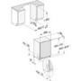 Miele G5300 Series 14 Place Settings Fully Integrated Dishwasher