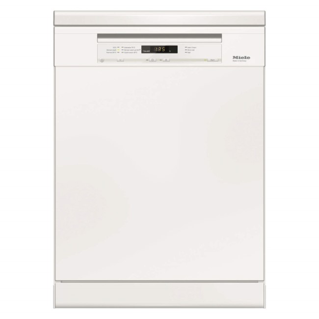 Miele G6200SCiBRWH 14 Place Semi-integrated Dishwasher Brilliant White Control Panel