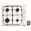 Hotpoint G640SW 60cm Wide 4 Burner Gas Hob With Flame Failure