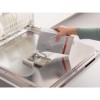 Miele G6410SCiclst 14 Place Semi-integrated Dishwasher With Cutlery Tray And CleanSteel Control Pane