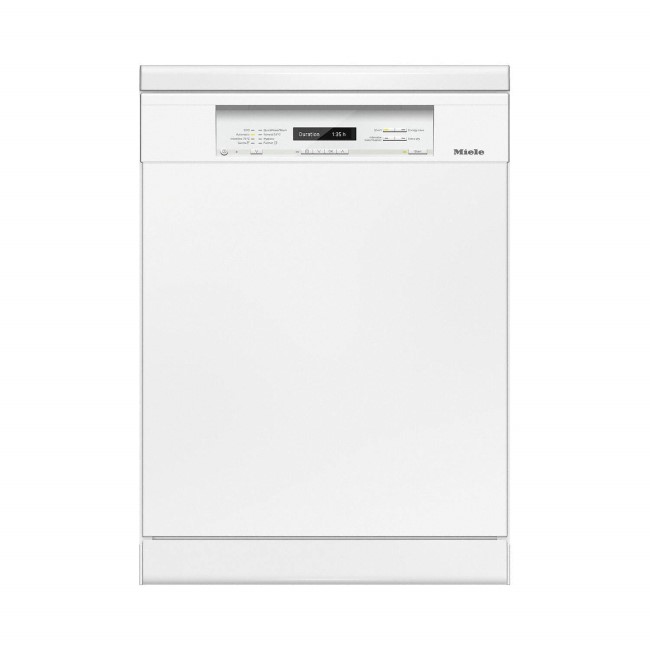 Miele G6820SCwh 14 Place Ultra Efficient Freestanding Dishwasher With Cutlery Tray