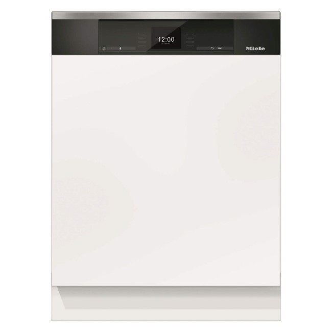 Miele G6905SciXXLclst G6905 Sci XXL 14 Place Semi-integrated Dishwasher With 3D Cutlery Tray - CleanSteel Control Panel