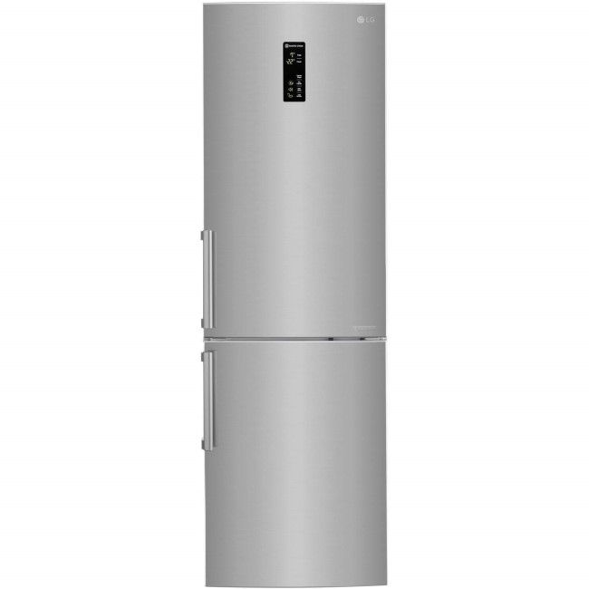 LG GBB59PZFZB 1.9m Tall A++ Freestanding Fridge Freezer Shiny Steel