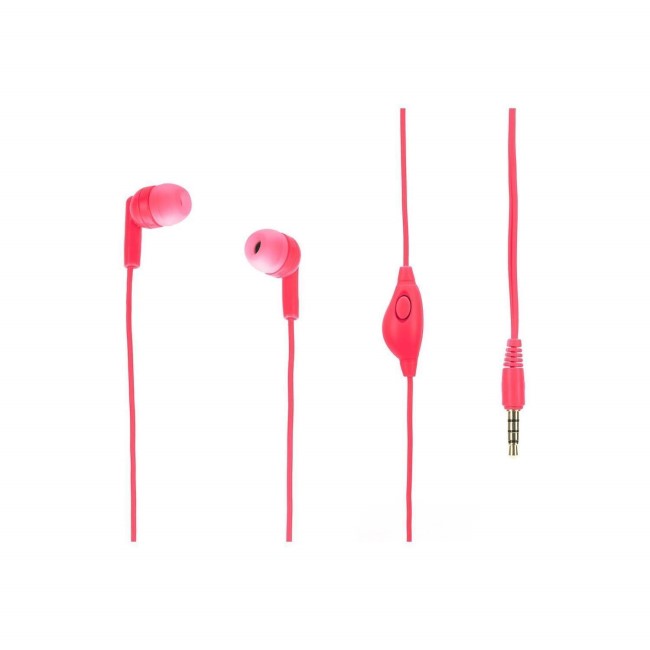 Griffin Tunebuds In-Ear Headphones 3.5mm Audio - Pink
