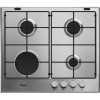 Whirlpool GMA6411IX Absolute Four Burner Gas Hob - Stainless Steel