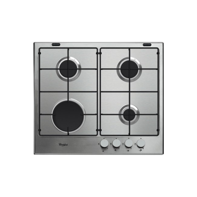 Whirlpool GMA6411IX Absolute Four Burner Gas Hob - Stainless Steel