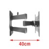 Multi-Action Articulating TV Wall Bracket - for TVs up to 42 inch