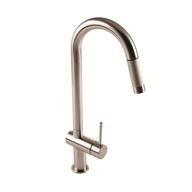 1810 Sink Company GRA/01/CH Grande Single Lever Pull Out Aerated Mixer Tap Chrome