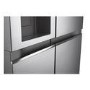 LG NatureFRESH 635 Litre Side-by-Side American Fridge Freezer - Shiny Steel