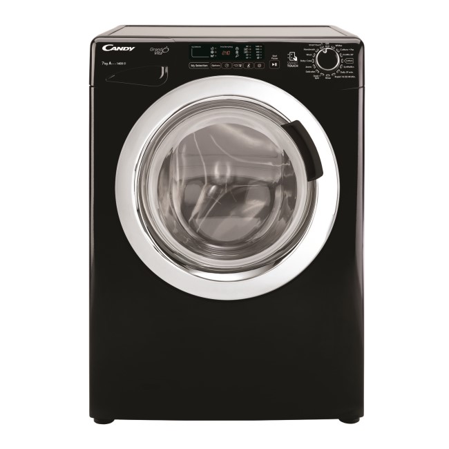 Candy GVS147DC3B/1-80 7kg 1400rpm Freestanding Washing Machine - Black