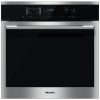 Miele ContourLine H6160BPclst A+ Rated Built In Electric Single Oven With Pyrolytic Cleaning - Clean Steel