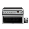 Hotpoint HAE60GS 60cm Double Oven Electric Cooker - Graphite