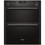 SIEMENS HB13NB621B iQ100 Electric Built Under Double Oven  in Black