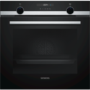 Refurbished Siemens HB535A0S0B iQ500 Single Built In Electric Oven With EcoClean Liners Stainless Steel