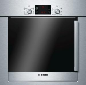 Ex-display - As New - Bosch Exxcel Built-in Single Multi-function Oven Brushed Steel