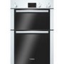 GRADE A1 - As new but box opened - BOSCH HBM13B221B Classixx Electric Built-in Double Fan Oven - White