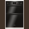 GRADE A1 - As new but box opened - BOSCH HBM13B261B Classixx Electric Built-in Double Fan Oven - Black