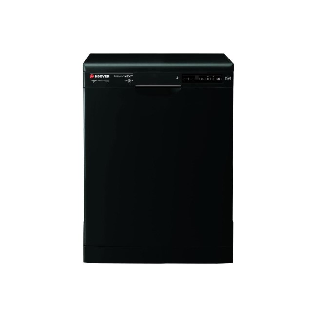 Hoover HDP1D039B 13 Place Freestanding Dishwasher With One Touch - Black