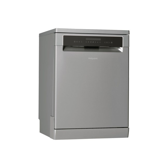 Hotpoint HFP4O22WGCX  Extra Efficient 14 Place Freestanding Dishwasher - Stainless Steel