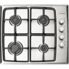Nordmende HG603IX Stainless Steel 60cm Gas Hob with Stainless Steel Knobs - Side Control