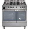 Hoover HGD9395IX Twin Cavity 90cm Dual Fuel Range Cooker Stainless Steel