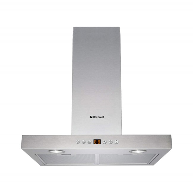 Hotpoint HHB67AD 60cm Wide Chimney Cooker Hood Stainless Steel
