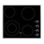 AEG HK614010MB Four Zone 60cm Ceramic Hob with Stainless Steel Frame