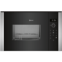 Refurbished Neff HLAGD53N0B Built In 25L With Grill 900W Compact Microwave Stainless Steel