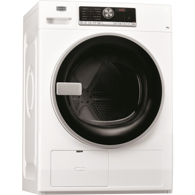 Maytag HMMR80220 8kg Freestanding Condenser Tumble Dryer - White