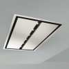Best HOOD-BE-CI-11-SS Cirrus Ceiling Integrated Island Cooker Hood Stainless Steel