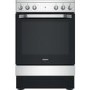 Hotpoint 60cm Electric Cooker With Ceramic Hob - Silver