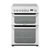 Hotpoint Ultima 60cm Double Oven Electric Cooker - White
