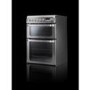 Hotpoint HUE62XS0 Ultima 60cm Electric Cooker With Ceramic Hob Stainless Steel