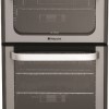 Hotpoint HUG52G Ultima 50cm Double Oven Gas Cooker in Graphite