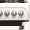 GRADE A1 - As new but box opened - Hotpoint HUG52P Ultima 50cm Double Oven Gas Cooker in White