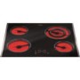 CDA HVC65SS Touch Control Four Zone Ceramic Hob Black With Stainless Steel Trim