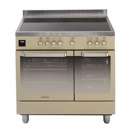 Hoover HVD9395IV 90cm Twin Cavity Electric Range Cooker Ivory