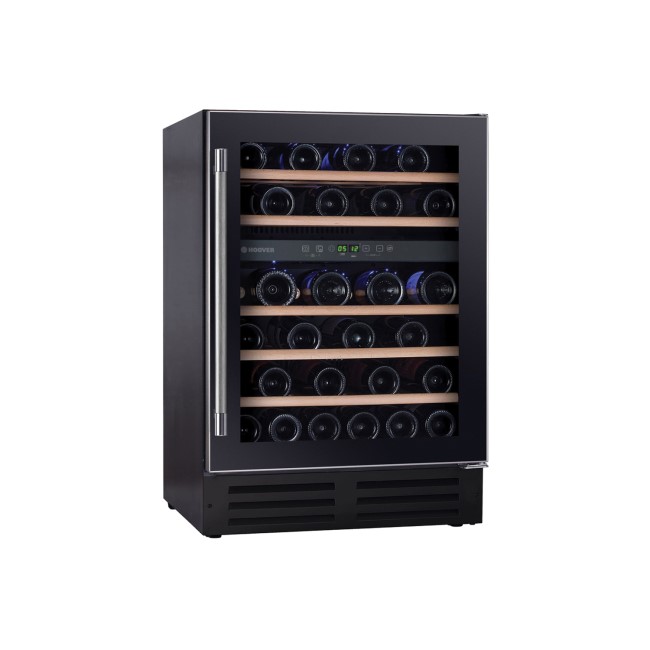 Hoover HWCB60UK 60cm 46 Bottle Capacity Wine Cooler Black