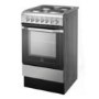 Indesit I5ESH1X 50cm Single Oven Electric Cooker With Sealed Plate Hob Stainless Steel