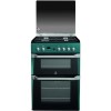 Indesit ID60G2N 60cm Double Oven Gas Cooker