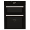 GRADE A1 - Indesit IDD6340BL Aria Electric Built-in Double Oven Black